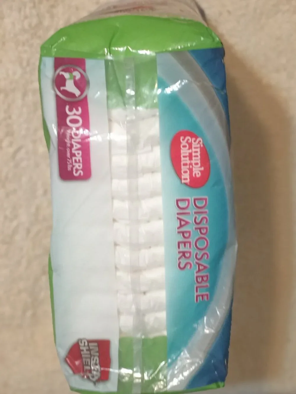 NEW Simple Solution Disposable Female Dog Diapers, XXL,  22